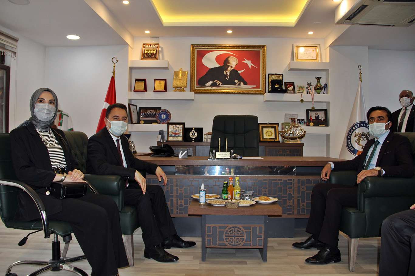 Deva Partisi Genel Başkanı Ali Babacan Cizre’de